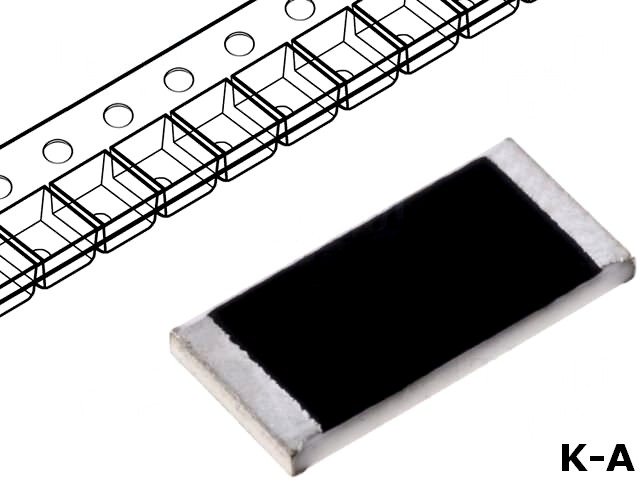 SMD2512-220K - Резистор: thick film, SMD, 2512, 220кОм, 1Вт, ±5%, -55÷125°C
