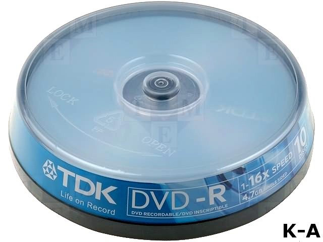 DVD-RTDK4.7-10P