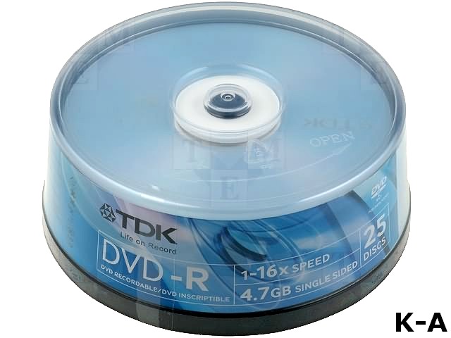DVD-RTDK4.7-25P