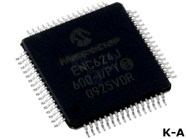 ENC624J600-I/PT - 190x210